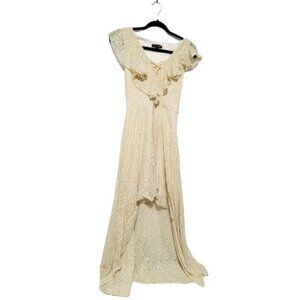 City Triangles Lace Hi Low Dress Size 3 Juniors